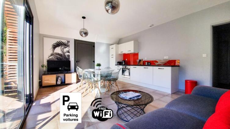 Le Nid Discret Avec Balcon Et Parking Prive Gratuit Appartement Sarlat-la-Canéda Buitenkant foto